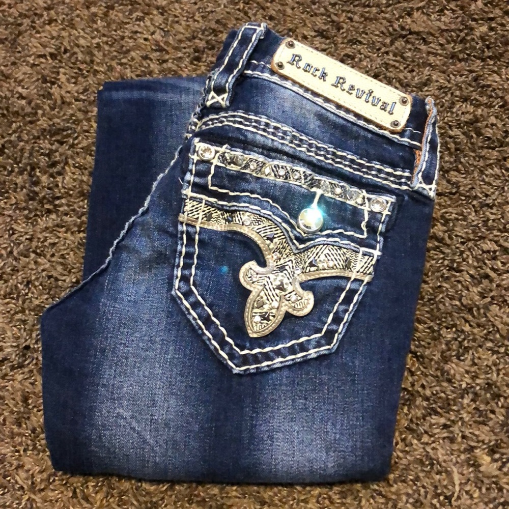 Women’s Rock Revival bootcut jeans!